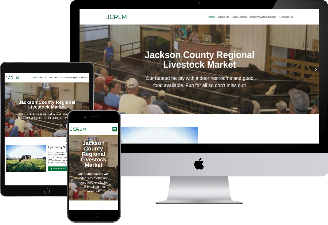 Custom Website Design for JCRLM.com